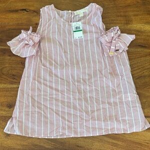 Michael Michael Kors Cold Shoulder Ruffle Top